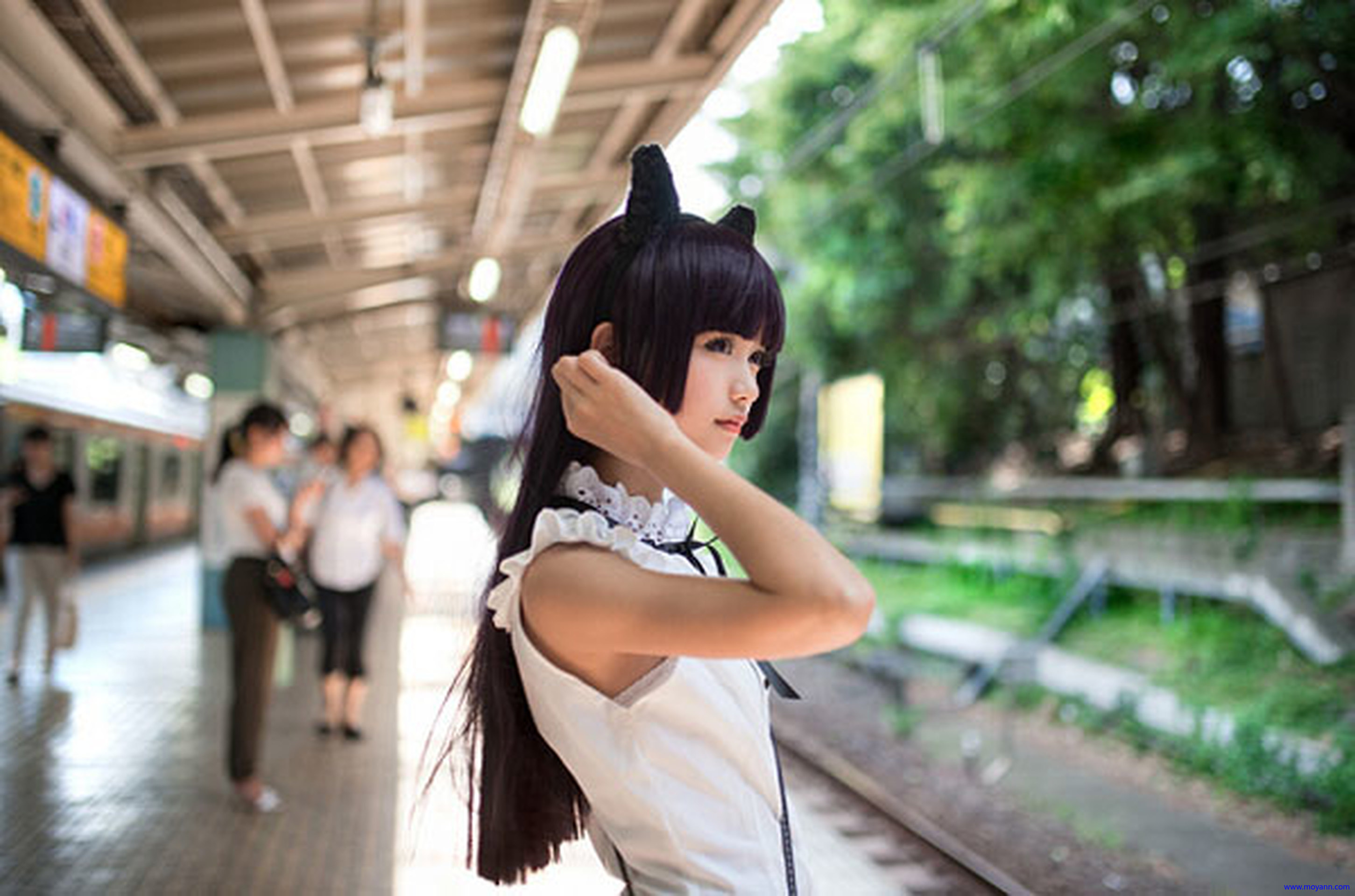 黑猫私服猫梓同学神还原cos 清月 墨言 黑猫私服猫梓同学神还原cos 清月 墨言