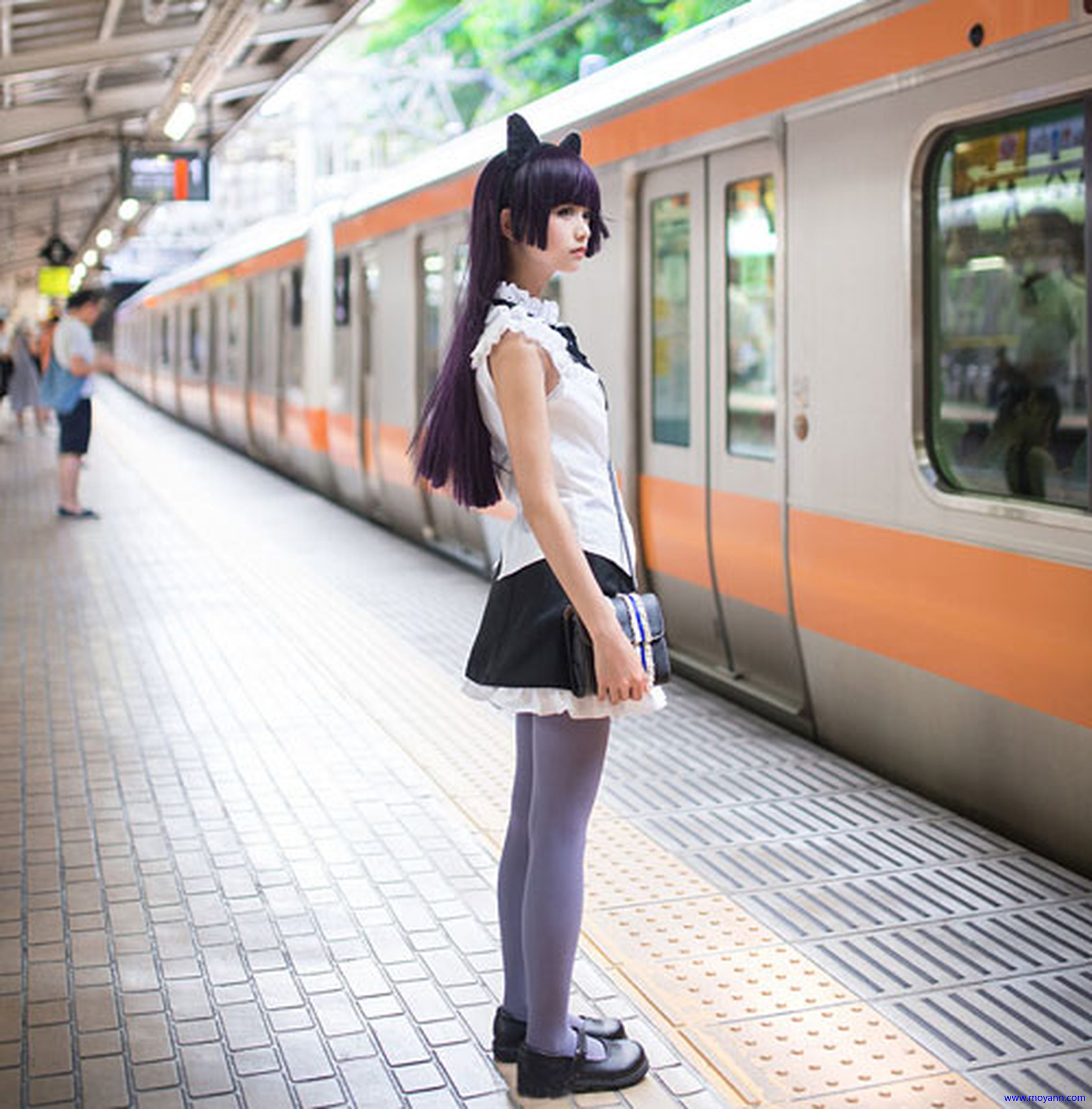 黑猫私服猫梓同学神_10