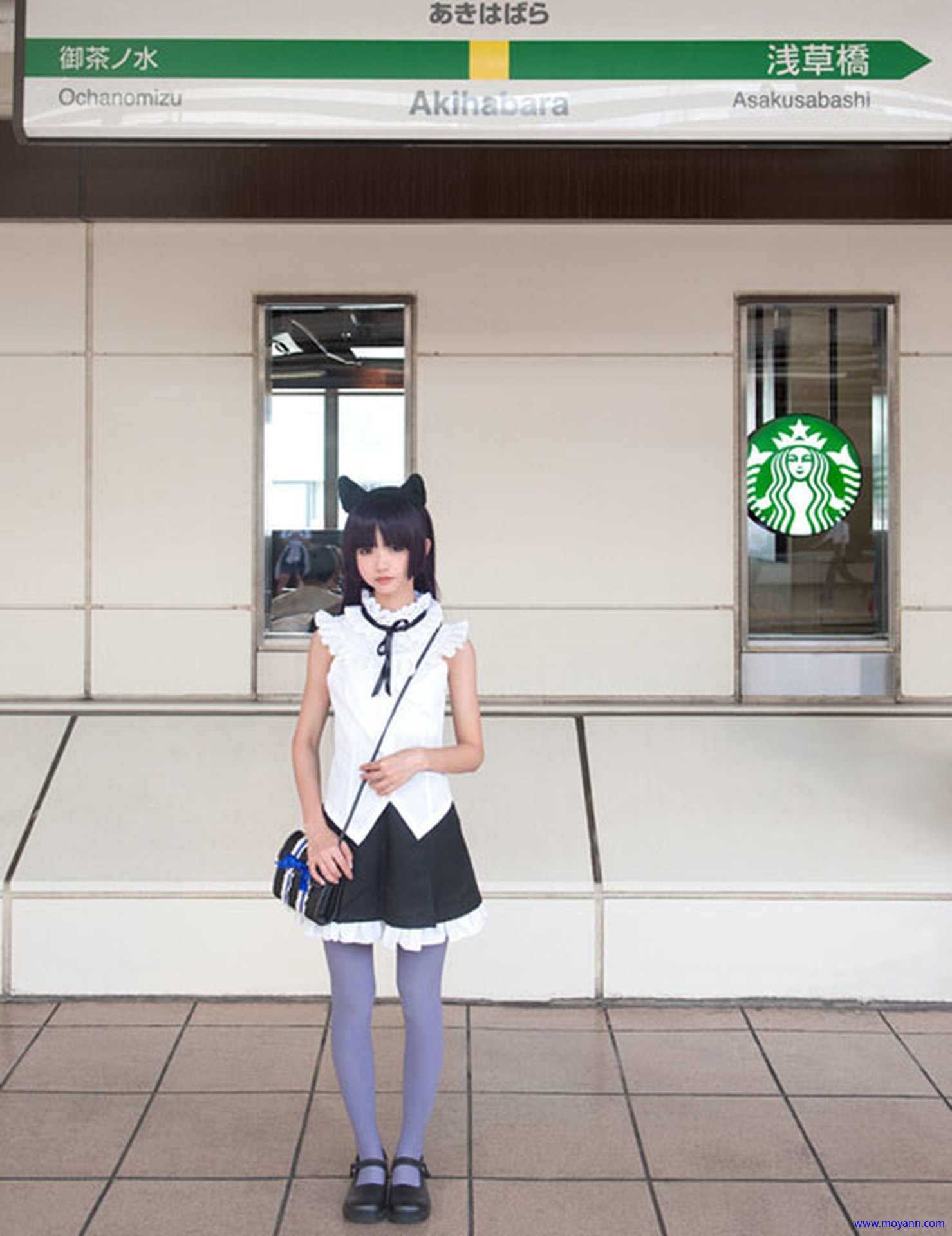 黑猫私服猫梓同学神_09